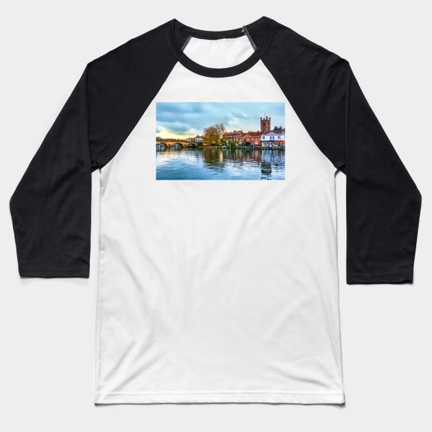 Henley-on-Thames Baseball T-Shirt by IanWL